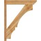 Ekena Millwork Balboa Slat Rough Sawn Outlooker, Western Red Cedar, 6"W x 32"D x 40"H OUT06X32X40BOA06RWR - alternate 3